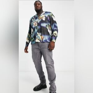 🌴 Asos Design Multicolor Shirt Size 3XL GUC